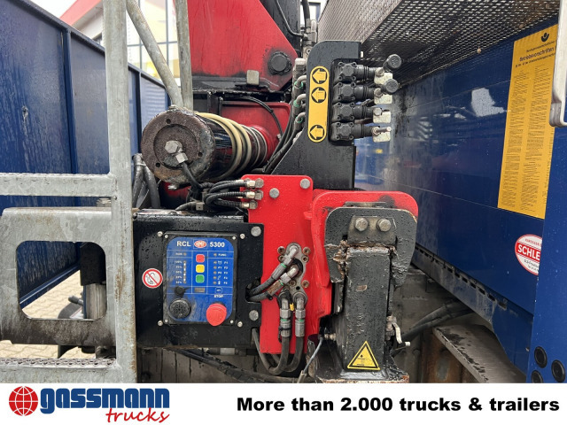 Mercedes-Benz Antos 2540 L 6x2, Lenkachse, HMF 2110-L3 - Flakbil, Kranbil: bild 3 Mercedes-Benz Antos 2540 L 6x2, Lenkachse, HMF 2110-L3 - Flakbil, Kranbil: bild 3