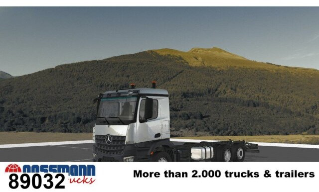 Mercedes-Benz Arocs 2553 L 6x2, Lenk-/liftachse, Navi, - Chassi lastbil: bild 1 Mercedes-Benz Arocs 2553 L 6x2, Lenk-/liftachse, Navi, - Chassi lastbil: bild 1