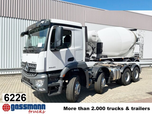 Mercedes-Benz Arocs 3240 8x4, 9/10m³ Mischer - Betongbil: bild 1 Mercedes-Benz Arocs 3240 8x4, 9/10m³ Mischer - Betongbil: bild 1