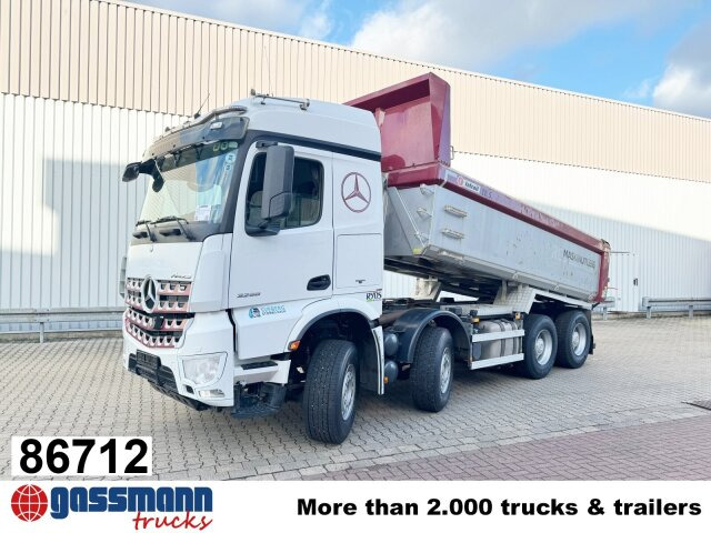 Mercedes-Benz Arocs 3258 LK 8x4/4, Retarder, Stahlmulde ca. - Dumper: bild 1 Mercedes-Benz Arocs 3258 LK 8x4/4, Retarder, Stahlmulde ca. - Dumper: bild 1