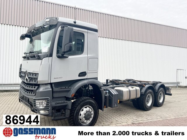 Mercedes-Benz Arocs 3340/46 A 6x6, Grounder - Chassi lastbil: bild 1 Mercedes-Benz Arocs 3340/46 A 6x6, Grounder - Chassi lastbil: bild 1