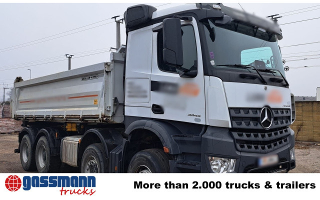 Mercedes-Benz Arocs 3445 K 8x4/4, Meiller Bordmatik links - Tippbil lastbil: bild 2 Mercedes-Benz Arocs 3445 K 8x4/4, Meiller Bordmatik links - Tippbil lastbil: bild 2