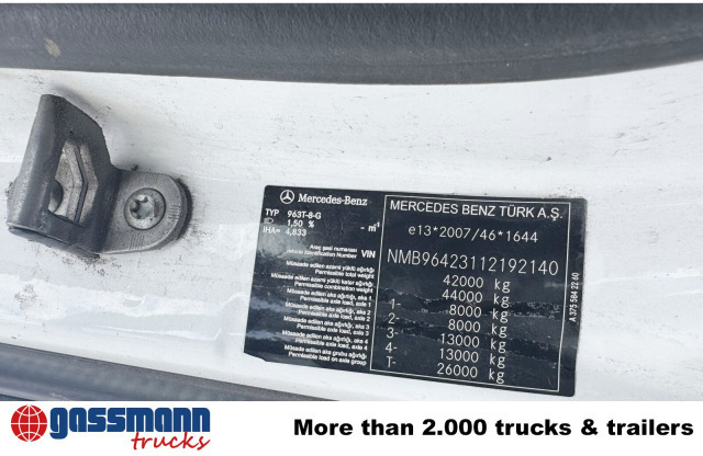 Mercedes-Benz Arocs 4142/45 K 8x4/4, Meiller Bordmatik links - Tippbil lastbil: bild 5 Mercedes-Benz Arocs 4142/45 K 8x4/4, Meiller Bordmatik links - Tippbil lastbil: bild 5