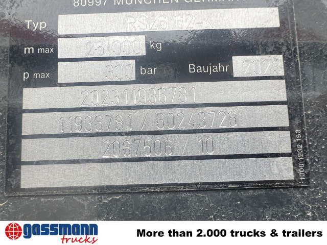 Mercedes-Benz Arocs 4142/48 8x4/4, Grounder, Meiller RS26 - Lastväxlare lastbil: bild 5 Mercedes-Benz Arocs 4142/48 8x4/4, Grounder, Meiller RS26 - Lastväxlare lastbil: bild 5