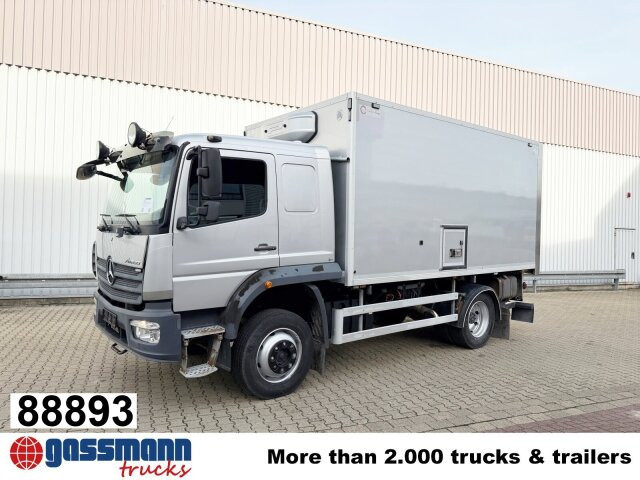 Mercedes-Benz Atego 1330 4x4, Iso-Koffer mit Heizung, LBW - Lastbil med skåp: bild 1 Mercedes-Benz Atego 1330 4x4, Iso-Koffer mit Heizung, LBW - Lastbil med skåp: bild 1