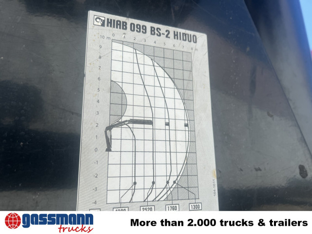 Mercedes-Benz Atego 1624/27 4x2, Heckkran Hiab 099 BS-2 HiDuo, - Tippbil lastbil, Kranbil: bild 2 Mercedes-Benz Atego 1624/27 4x2, Heckkran Hiab 099 BS-2 HiDuo, - Tippbil lastbil, Kranbil: bild 2