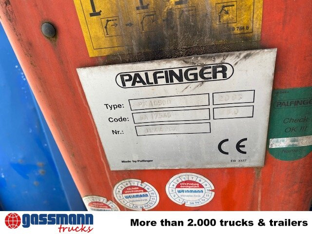 Mercedes-Benz Atego 1823 4x2 mit Kran Palfinger PK10500, - Tippbil lastbil, Kranbil: bild 3 Mercedes-Benz Atego 1823 4x2 mit Kran Palfinger PK10500, - Tippbil lastbil, Kranbil: bild 3