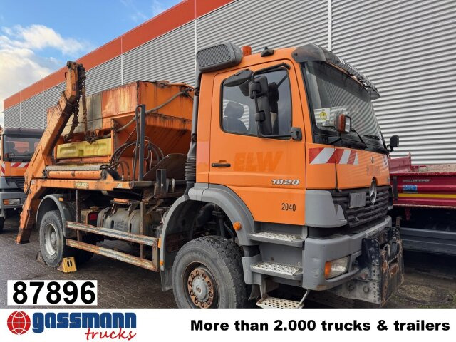 Mercedes-Benz Atego 1828 4x4, Tele-Absetzer, - Liftdumper lastbil: bild 1 Mercedes-Benz Atego 1828 4x4, Tele-Absetzer, - Liftdumper lastbil: bild 1