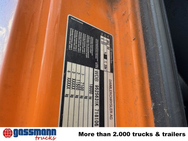 Mercedes-Benz Atego 1828 4x4, Tele-Absetzer, - Liftdumper lastbil: bild 3 Mercedes-Benz Atego 1828 4x4, Tele-Absetzer, - Liftdumper lastbil: bild 3