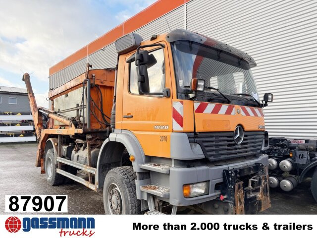 Mercedes-Benz Atego 1828 4x4, Tele-Absetzer, - Liftdumper lastbil: bild 1 Mercedes-Benz Atego 1828 4x4, Tele-Absetzer, - Liftdumper lastbil: bild 1