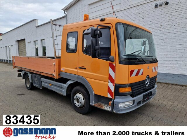 Mercedes-Benz Atego 815 4x2, 2x AHK - Flakbil: bild 1 Mercedes-Benz Atego 815 4x2, 2x AHK - Flakbil: bild 1