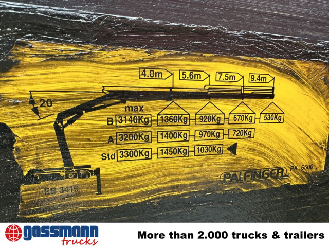 Mercedes-Benz Atego 818 K 4x2 mit Kran Palfinger PK 6500, 2x - Tippbil lastbil, Kranbil: bild 2 Mercedes-Benz Atego 818 K 4x2 mit Kran Palfinger PK 6500, 2x - Tippbil lastbil, Kranbil: bild 2