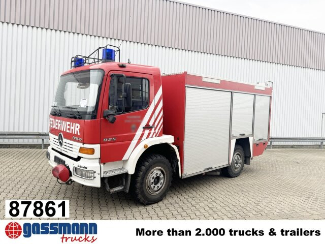 Mercedes-Benz Atego 925 4x4, Seilwinde, Einzelbereifung, - Släck/ Räddningsvagn: bild 1 Mercedes-Benz Atego 925 4x4, Seilwinde, Einzelbereifung, - Släck/ Räddningsvagn: bild 1