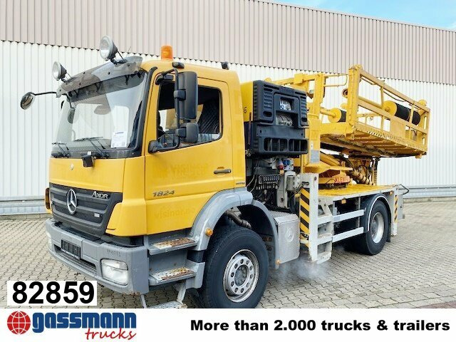 Mercedes-Benz Axor 1824 K 4x2, AMV Hubsteiger + Kompressor, - Billift: bild 1 Mercedes-Benz Axor 1824 K 4x2, AMV Hubsteiger + Kompressor, - Billift: bild 1