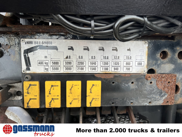 Mercedes-Benz Axor 1828 A 4x4 mit Kran Hiab XS 166 E-5 - Flakbil, Kranbil: bild 2 Mercedes-Benz Axor 1828 A 4x4 mit Kran Hiab XS 166 E-5 - Flakbil, Kranbil: bild 2