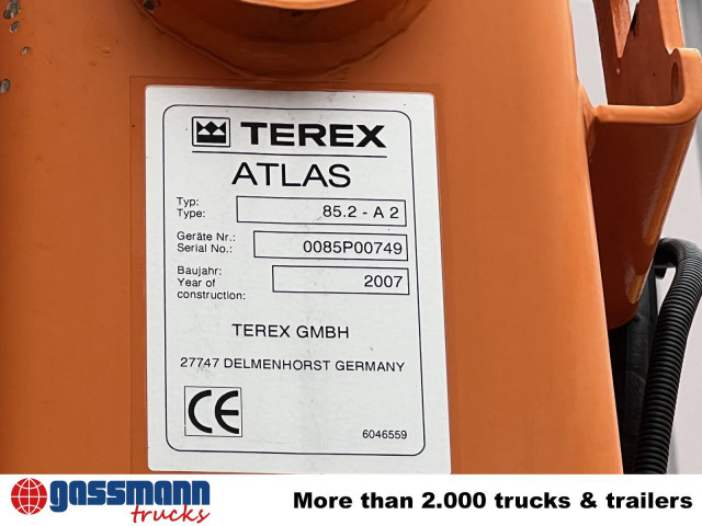 Mercedes-Benz Axor 1829 AK 4x4 mit Kran Atlas AK 85.2 - Tippbil lastbil, Kranbil: bild 2 Mercedes-Benz Axor 1829 AK 4x4 mit Kran Atlas AK 85.2 - Tippbil lastbil, Kranbil: bild 2