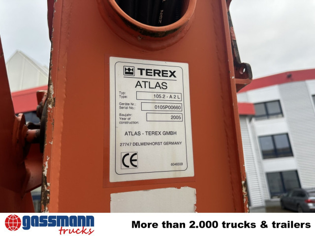 Mercedes-Benz Axor 1833 AK 4x4 mit Heckkran Atlas 105.2-A2L - Tippbil lastbil, Kranbil: bild 2 Mercedes-Benz Axor 1833 AK 4x4 mit Heckkran Atlas 105.2-A2L - Tippbil lastbil, Kranbil: bild 2