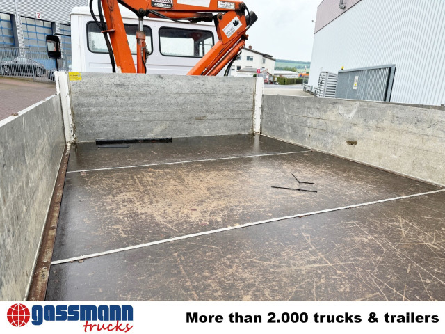 Mercedes-Benz LK 814 4x2, 6-Zylinder, Kran Tirre Euro 35 - Flakbil, Kranbil: bild 2 Mercedes-Benz LK 814 4x2, 6-Zylinder, Kran Tirre Euro 35 - Flakbil, Kranbil: bild 2