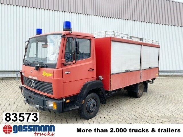 Mercedes-Benz LK 814 F 4x2, Ziegler RW1, 6-Zylinder Motor - Släck/ Räddningsvagn: bild 1 Mercedes-Benz LK 814 F 4x2, Ziegler RW1, 6-Zylinder Motor - Släck/ Räddningsvagn: bild 1