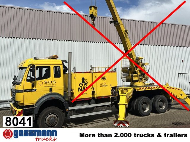 Mercedes-Benz SK II 2638/44 A 6x6, V8, Retarder - Chassi lastbil: bild 1 Mercedes-Benz SK II 2638/44 A 6x6, V8, Retarder - Chassi lastbil: bild 1