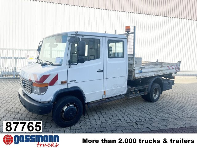 Mercedes-Benz Vario 816 D 4x2 Doka, 2x AHK, Meiller Kipper - Tippbil lastbil: bild 1 Mercedes-Benz Vario 816 D 4x2 Doka, 2x AHK, Meiller Kipper - Tippbil lastbil: bild 1