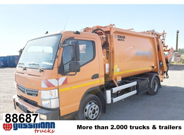 Mitsubishi Fuso 7C18 4x2, Zöller Micro XL 7, Zöller - Sopmaskin: bild 1 Mitsubishi Fuso 7C18 4x2, Zöller Micro XL 7, Zöller - Sopmaskin: bild 1