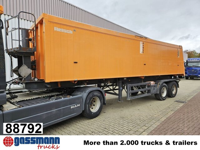 Reisch RHKS-32/18 AL, 40 cbm Alu Kastenmulde - Tippbil semitrailer: bild 1 Reisch RHKS-32/18 AL, 40 cbm Alu Kastenmulde - Tippbil semitrailer: bild 1