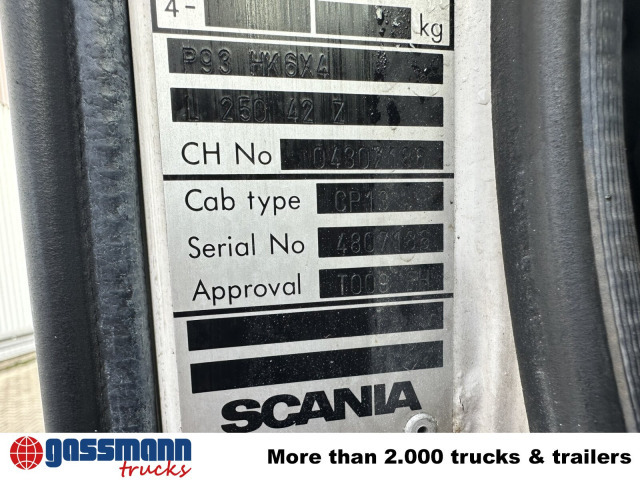 Scania P93 HK 250 6x4L, Abrollkipper - Lastväxlare lastbil: bild 2 Scania P93 HK 250 6x4L, Abrollkipper - Lastväxlare lastbil: bild 2