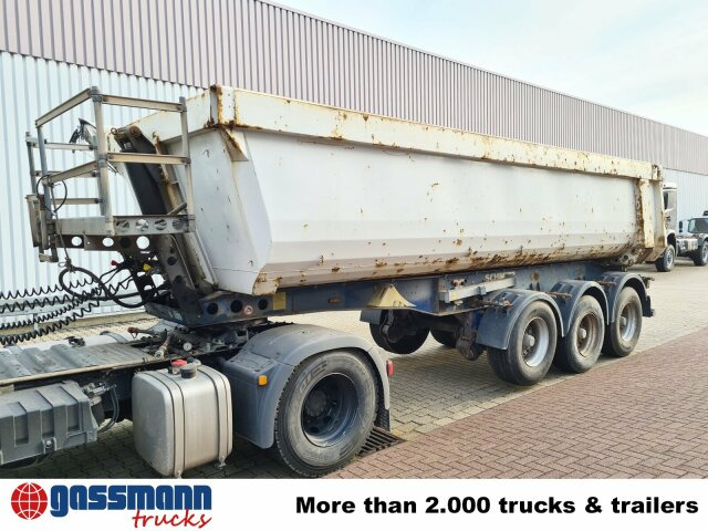 Schmitz Cargobull SKI 24 SL 7.2, Stahlmulde ca. 24m³, Liftachse - Tippbil semitrailer: bild 2 Schmitz Cargobull SKI 24 SL 7.2, Stahlmulde ca. 24m³, Liftachse - Tippbil semitrailer: bild 2