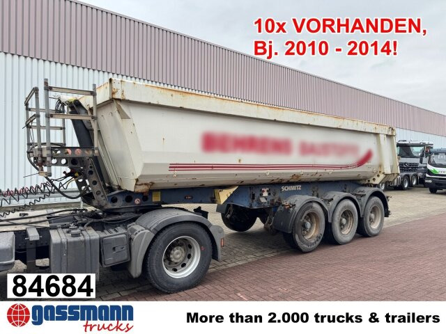 Schmitz Cargobull SKI 24 SL 7.2, Stahlmulde ca. 24m³, Liftachse - Tippbil semitrailer: bild 1 Schmitz Cargobull SKI 24 SL 7.2, Stahlmulde ca. 24m³, Liftachse - Tippbil semitrailer: bild 1
