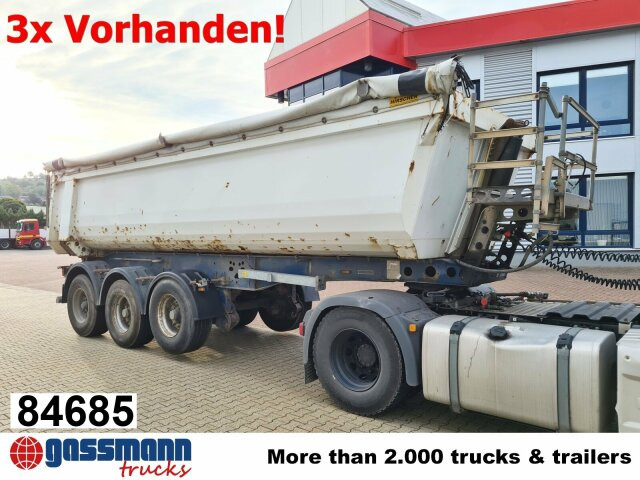 Schmitz Cargobull SKI 24 SL 7.2, Stahlmulde ca. 24m³, Liftachse - Tippbil semitrailer: bild 1 Schmitz Cargobull SKI 24 SL 7.2, Stahlmulde ca. 24m³, Liftachse - Tippbil semitrailer: bild 1