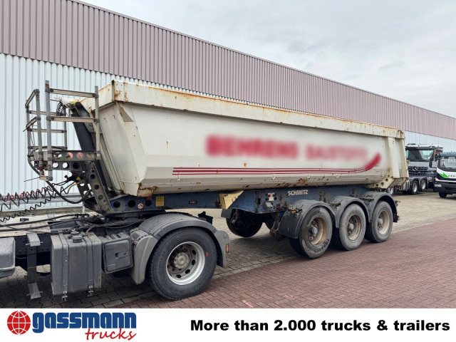 Schmitz Cargobull SKI 24 SL 7.2, Stahlmulde ca. 24m³, Liftachse - Tippbil semitrailer: bild 2 Schmitz Cargobull SKI 24 SL 7.2, Stahlmulde ca. 24m³, Liftachse - Tippbil semitrailer: bild 2