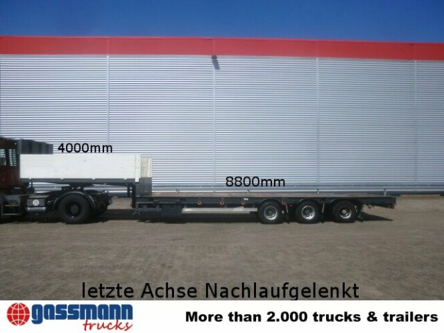 Schwarzmüller STP 3/ZV-N, 3-Achse nachlaufgelenkt, mit 6x - Låg lastare semitrailer: bild 2 Schwarzmüller STP 3/ZV-N, 3-Achse nachlaufgelenkt, mit 6x - Låg lastare semitrailer: bild 2