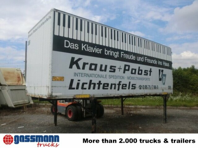 Sommer Wechselaufbau Möbelkoffer, 40x - Skåp växelflak: bild 2 Sommer Wechselaufbau Möbelkoffer, 40x - Skåp växelflak: bild 2