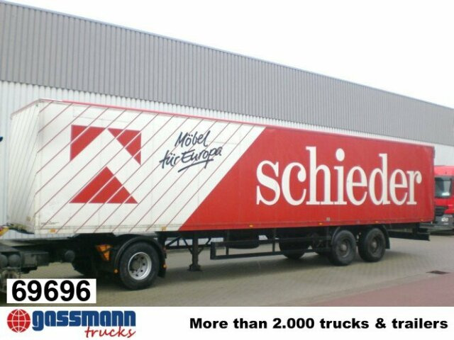 Spier SPIER SLG 2/90, Möbelauflieger, 80 cbm - Skåp semitrailer: bild 1 Spier SPIER SLG 2/90, Möbelauflieger, 80 cbm - Skåp semitrailer: bild 1