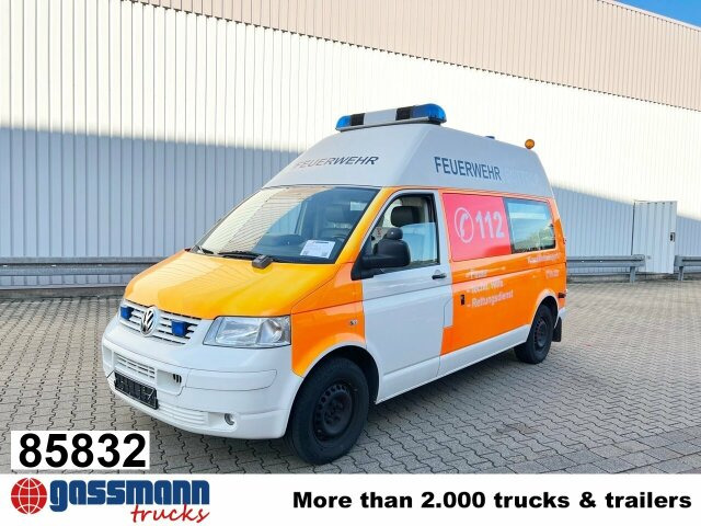 Volkswagen T5 2.5 TDI 4x2, Krankenwagen - Ambulans: bild 1 Volkswagen T5 2.5 TDI 4x2, Krankenwagen - Ambulans: bild 1