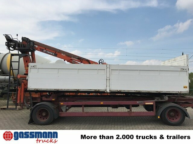 Wechselbrücke mit Kranvorrichtung - Flakbyggnation: bild 4 Wechselbrücke mit Kranvorrichtung - Flakbyggnation: bild 4