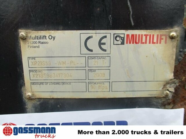 XR21S59 Abrollanlage - Kroklastväxlar/ Lyftdumper: bild 5 XR21S59 Abrollanlage - Kroklastväxlar/ Lyftdumper: bild 5