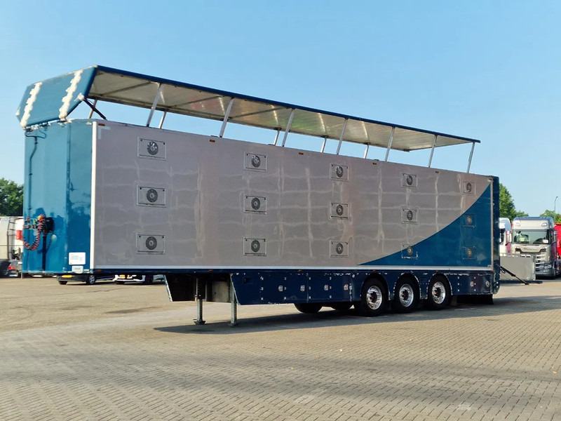 CUPPERS Boone construct - 3 deck livestock trailer - Ventilation - Loadlift - 2x steering axle - SAF - Djurtransport semitrailer: bild 4 CUPPERS Boone construct - 3 deck livestock trailer - Ventilation - Loadlift - 2x steering axle - SAF - Djurtransport semitrailer: bild 4