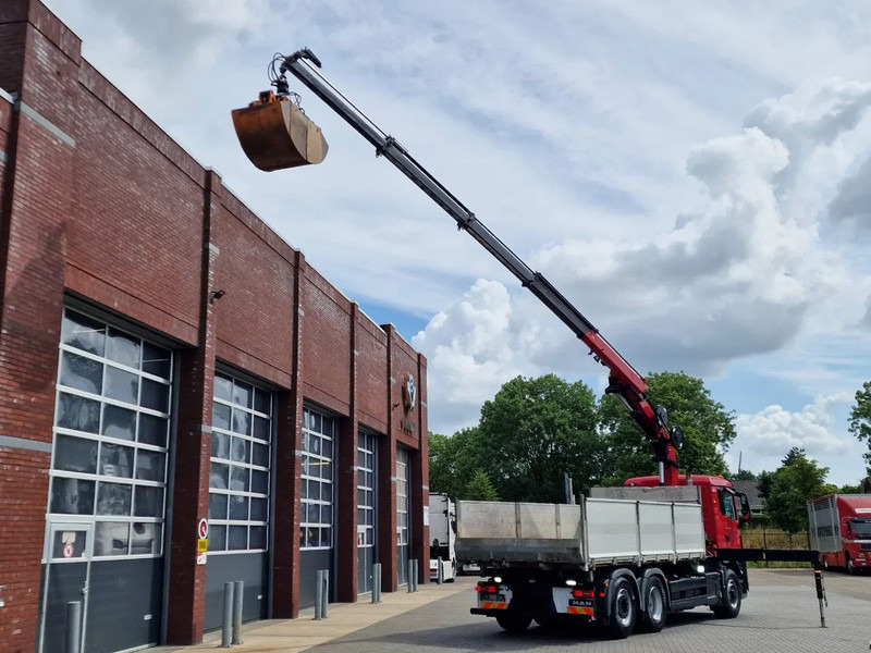Kranbil MAN TGS 26.360 6x4 Hydrodrive / Crane HMF1920K-RCS / 3 way tipper HMF / Low KM 110.700!: bild 8 Kranbil MAN TGS 26.360 6x4 Hydrodrive / Crane HMF1920K-RCS / 3 way tipper HMF / Low KM 110.700!: bild 8