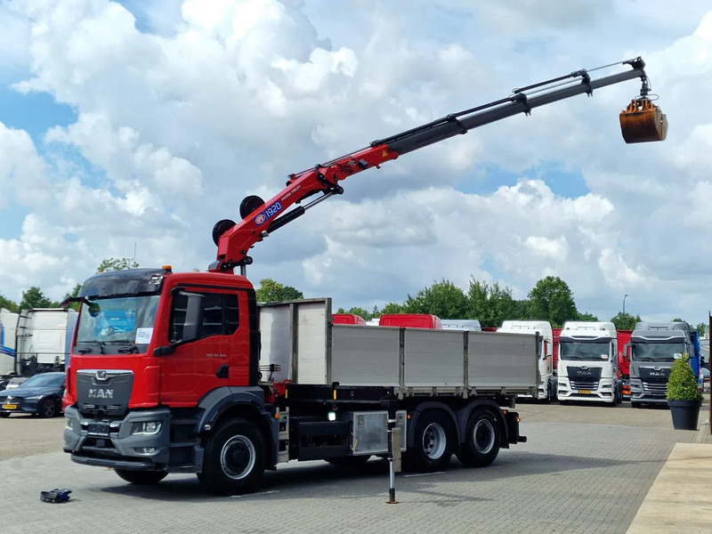 MAN TGS 26.360 6x4 Hydrodrive / Crane HMF1920K-RCS / 3 way tipper HMF / Low KM 110.700! - Kranbil: bild 4 MAN TGS 26.360 6x4 Hydrodrive / Crane HMF1920K-RCS / 3 way tipper HMF / Low KM 110.700! - Kranbil: bild 4