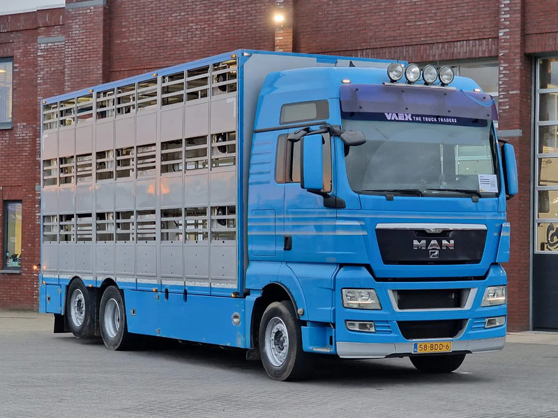 MAN TGX 26.440 6x2*4 - 3 deck Livestock - Water & Ventilation - Manual gearbox - Steering axle - Djurtransport lastbil: bild 2 MAN TGX 26.440 6x2*4 - 3 deck Livestock - Water & Ventilation - Manual gearbox - Steering axle - Djurtransport lastbil: bild 2