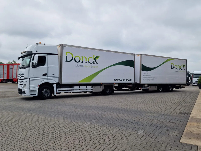 Mercedes-Benz Actros 1942 4x2 - Box with Loadlift - Full air + Pacton Trailer Loadlift - Heating system - Lastbil med skåp: bild 3 Mercedes-Benz Actros 1942 4x2 - Box with Loadlift - Full air + Pacton Trailer Loadlift - Heating system - Lastbil med skåp: bild 3