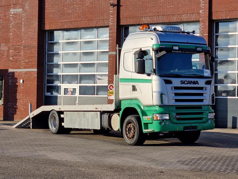 Scania R380 4x2 - Car transport / Flatbed - Ramp - Full air - Night clima - Biltransportbil lastbil: bild 2 Scania R380 4x2 - Car transport / Flatbed - Ramp - Full air - Night clima - Biltransportbil lastbil: bild 2