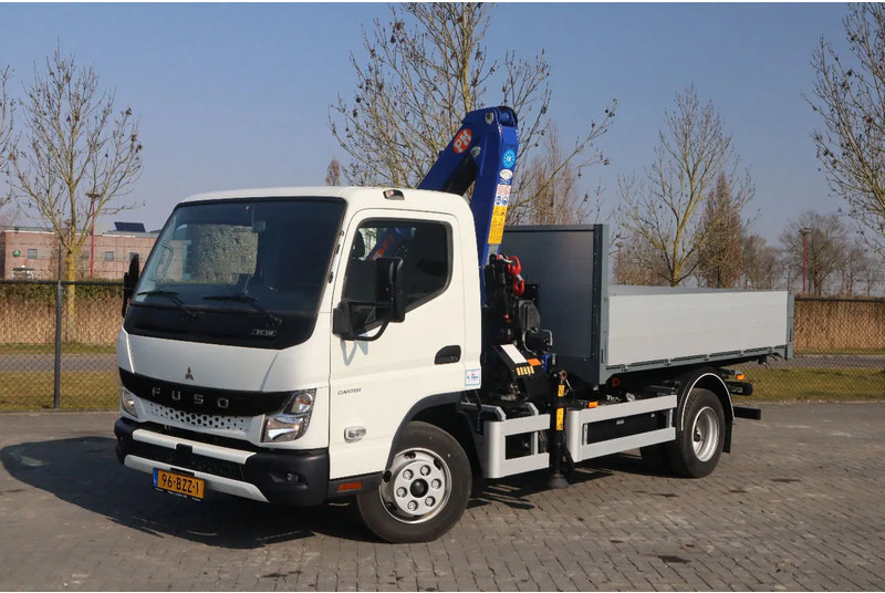 FUSO 7C18 | 4X2 | 3-WAY TIPPER | PM 6.5 KRAN /CRANE - Tippbil lastbil, Kranbil: bild 2 FUSO 7C18 | 4X2 | 3-WAY TIPPER | PM 6.5 KRAN /CRANE - Tippbil lastbil, Kranbil: bild 2