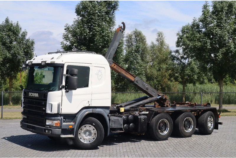 Scania P124-420 | 8X4 | HOOKLIFT | MANUAL | BIG AXLES | EURO 3 - Lastväxlare lastbil: bild 1 Scania P124-420 | 8X4 | HOOKLIFT | MANUAL | BIG AXLES | EURO 3 - Lastväxlare lastbil: bild 1