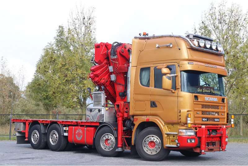 Scania R164-580 V8 8X2 | COPMA 990 | JIB | 6+4 EXT | WINCH | REMOTE - Kranbil: bild 4 Scania R164-580 V8 8X2 | COPMA 990 | JIB | 6+4 EXT | WINCH | REMOTE - Kranbil: bild 4