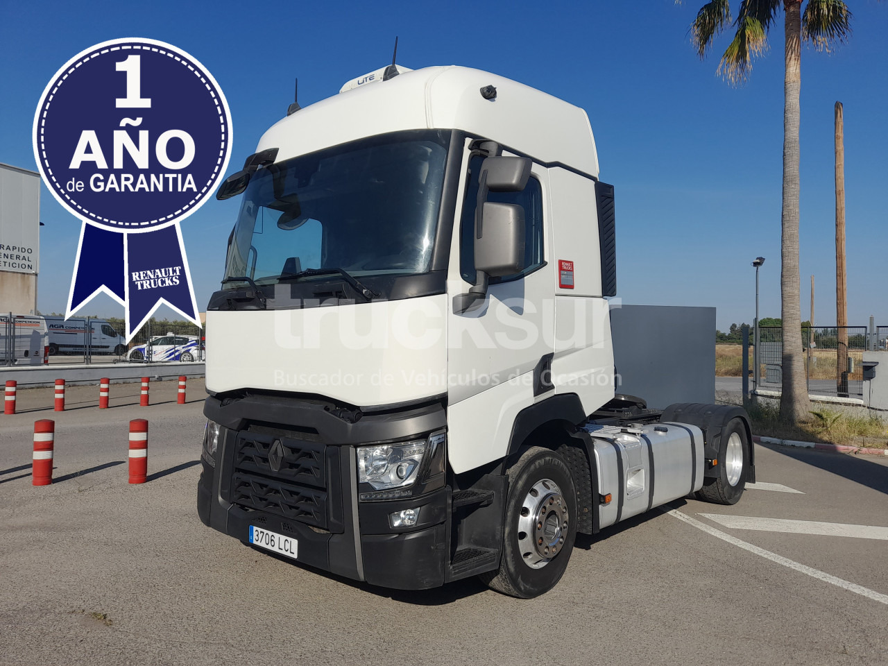 Dragbil RENAULT T480 SLEEPER CAB: bild 1