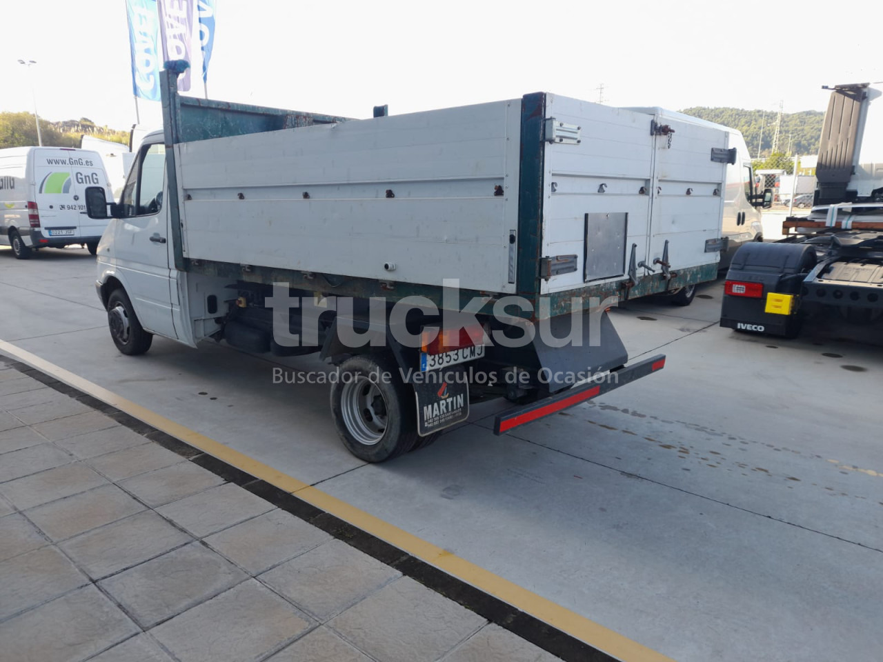 MERCEDES 416CDI - Transportbil med tippflak: bild 4 MERCEDES 416CDI - Transportbil med tippflak: bild 4