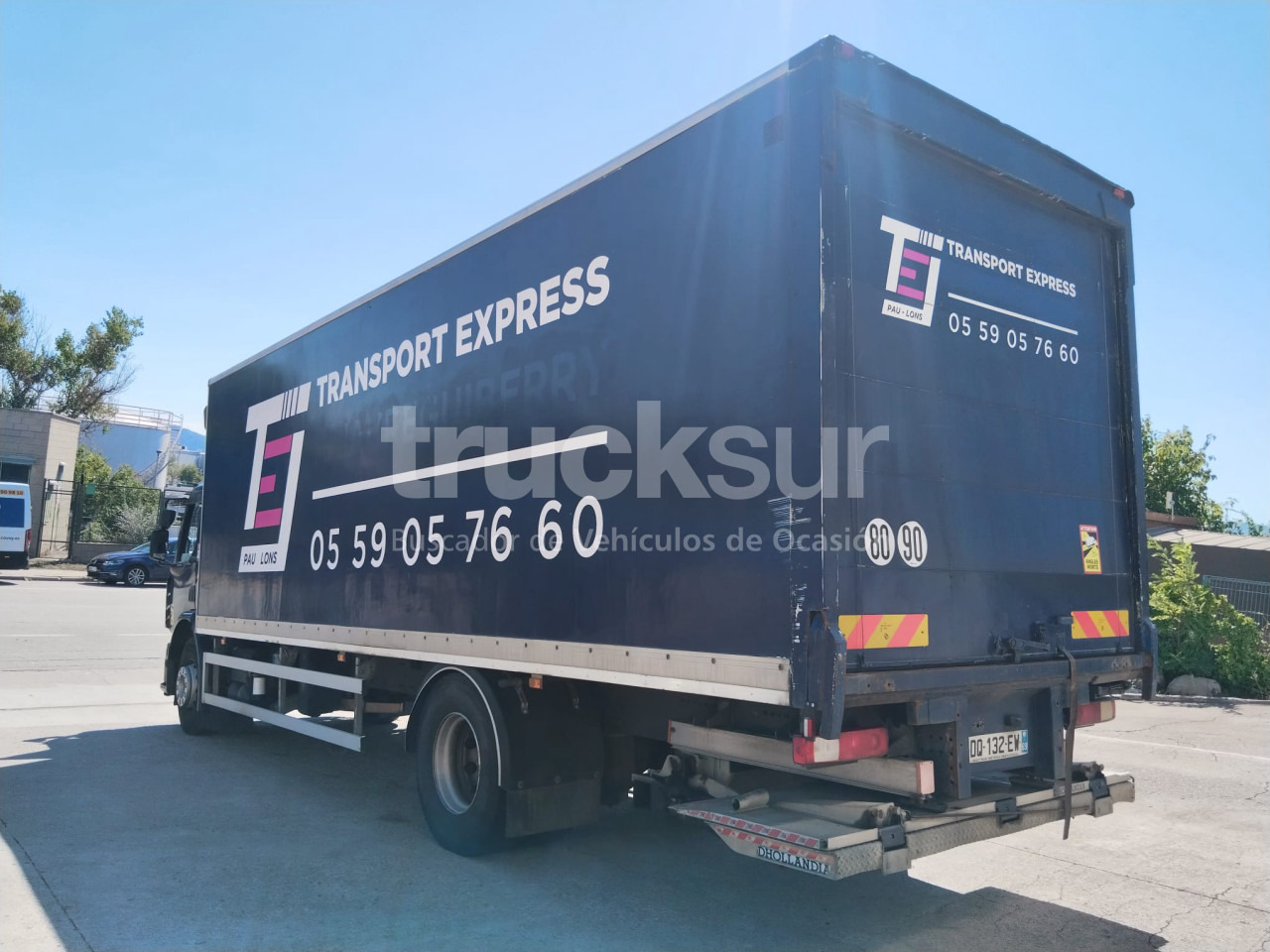 RENAULT D280.18 - Lastbil med skåp: bild 3 RENAULT D280.18 - Lastbil med skåp: bild 3